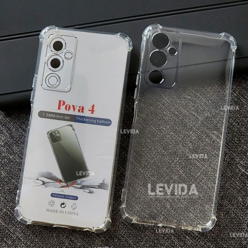 Tecno Pova 4 Tecno Pova 4 Pro Tecno Pova 5 Case Airbag Clear Case Tecno Pova 4 Tecno Pova 4 Pro Tecn