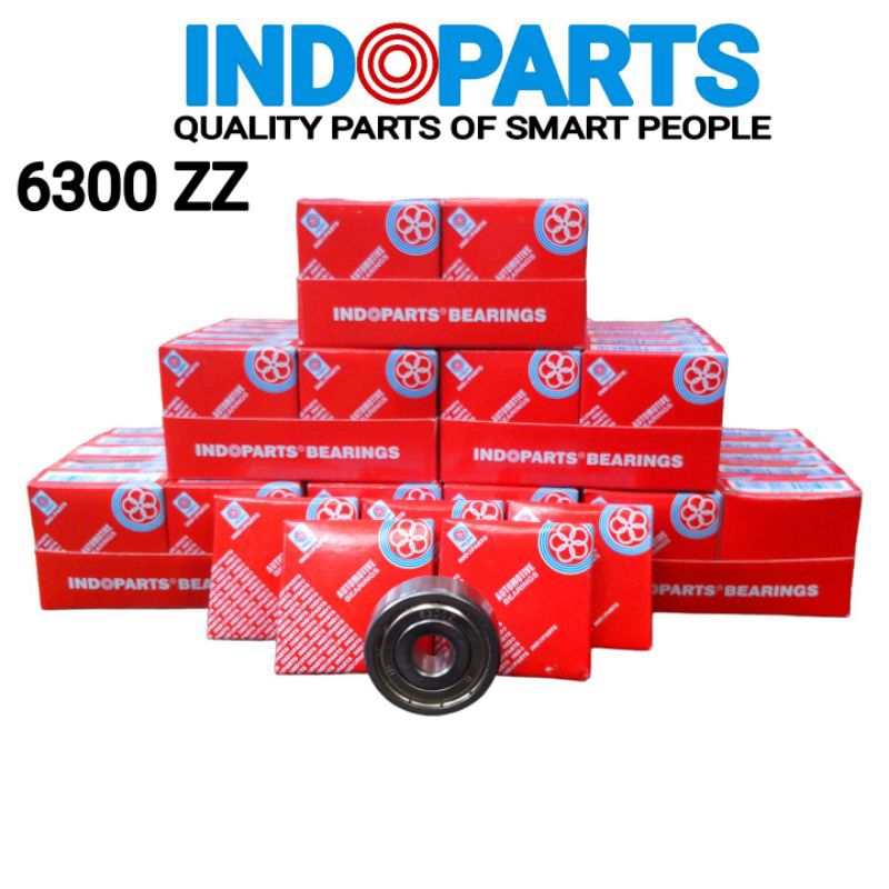 Laher Indopart Roda Depan 6300 ZZ Alfa Fizr Jupiter Vega R Old New Mio Lama J M3 Xeon Smash Shogun