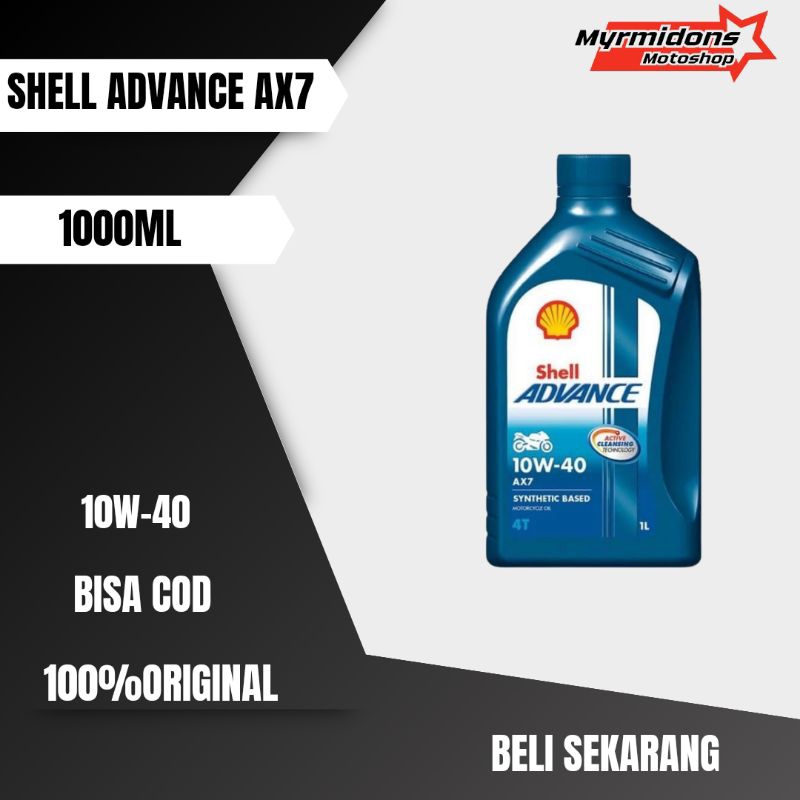 OLI SHELL ADVANCE AX7 10W-40 1LITER