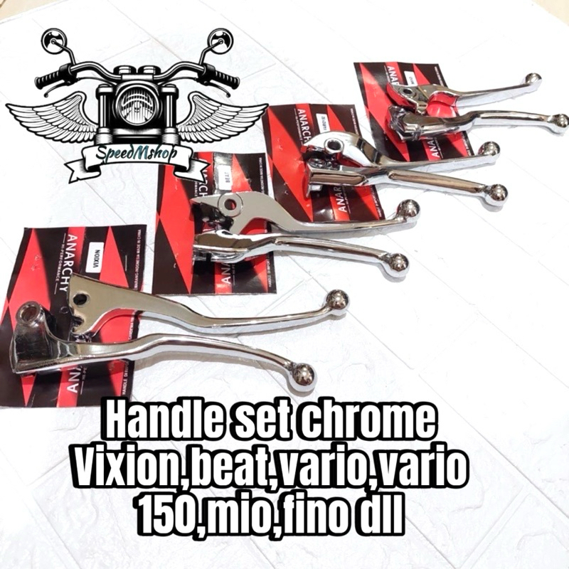 HANDLE HENDEL REM VARIASI CHROME  MIO BEAT VARIO VARIO125/150 VIXION FINO SCOPY
