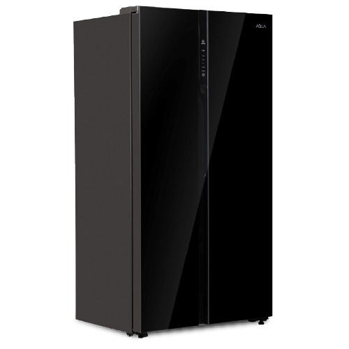 KULKAS SIDE BY SIDE AQUA AQR 605 IG GB KAPASITAS BESAR 541 LITER