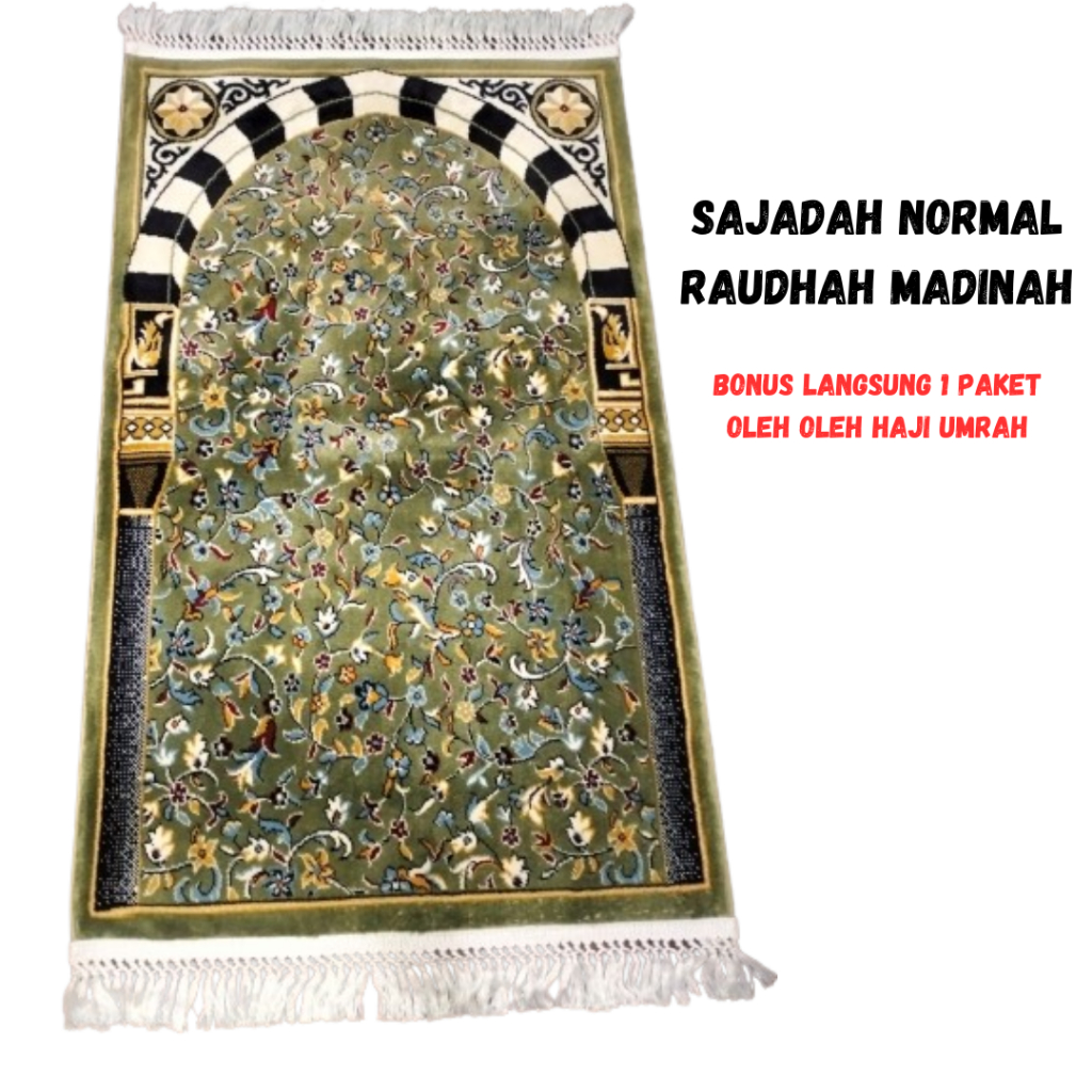 SAJADAH RAUDAH, SAJADAH RAWDAH, SAJADAH RAUDHAH, SAJADAH RODHOH, SAJADAH MASJID NABAWI, SAJADAH MADI