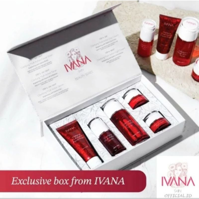 PROMO SPECIAL Ivana Skin Beauty Exclusive Package (1set) / Skincare 1 Paket (BPOM)