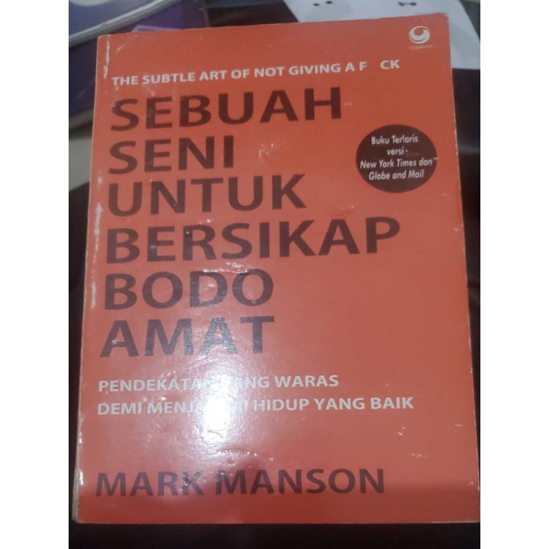 

Buku Sebuah Seni Bersikap Bodo Amat Preloved