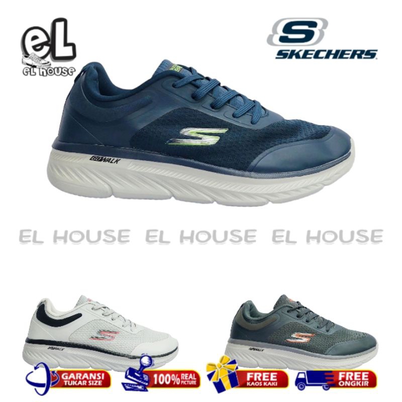 SKECHERS GORUN GLIDE/SEPATU TALI PRIA/SKECHERS PRIA/ORIGINAL/MURAH