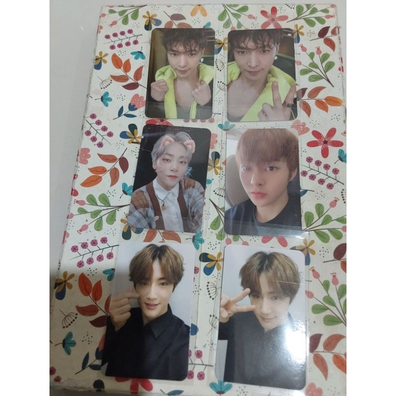 photocard pc suho lay xiumin exo welcome kit