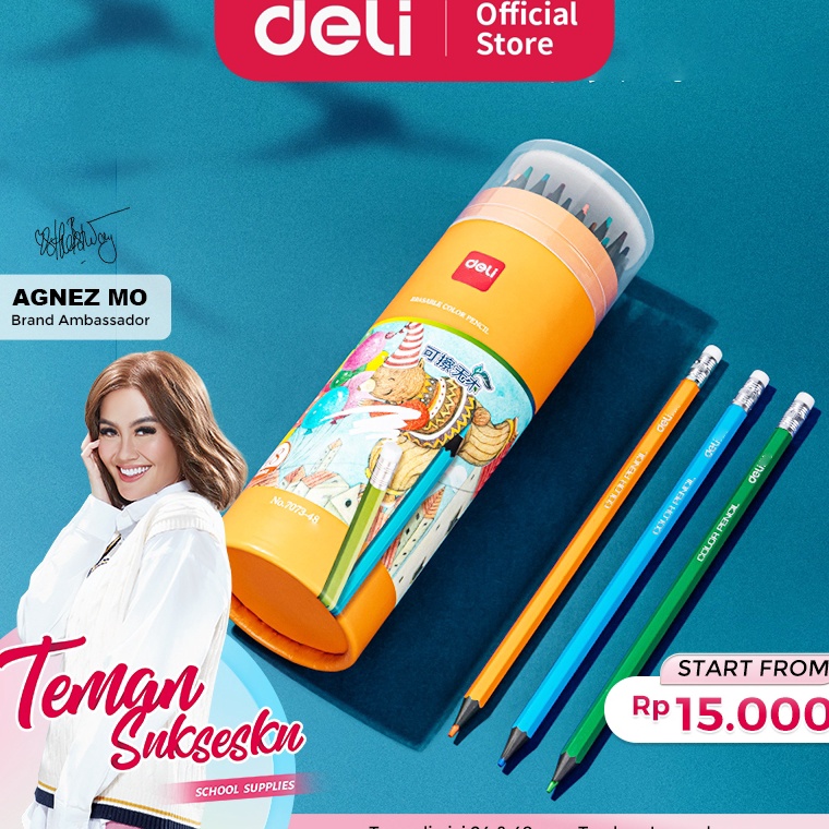 

Terbatas 9EKEA Deli Erasable Colored Pencil Pensil Warna dapat di hapus Warna Terang 773 T42 Buruan Beli