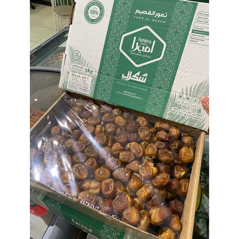 

KURMA SUKARI DUS AMIRA 3KG