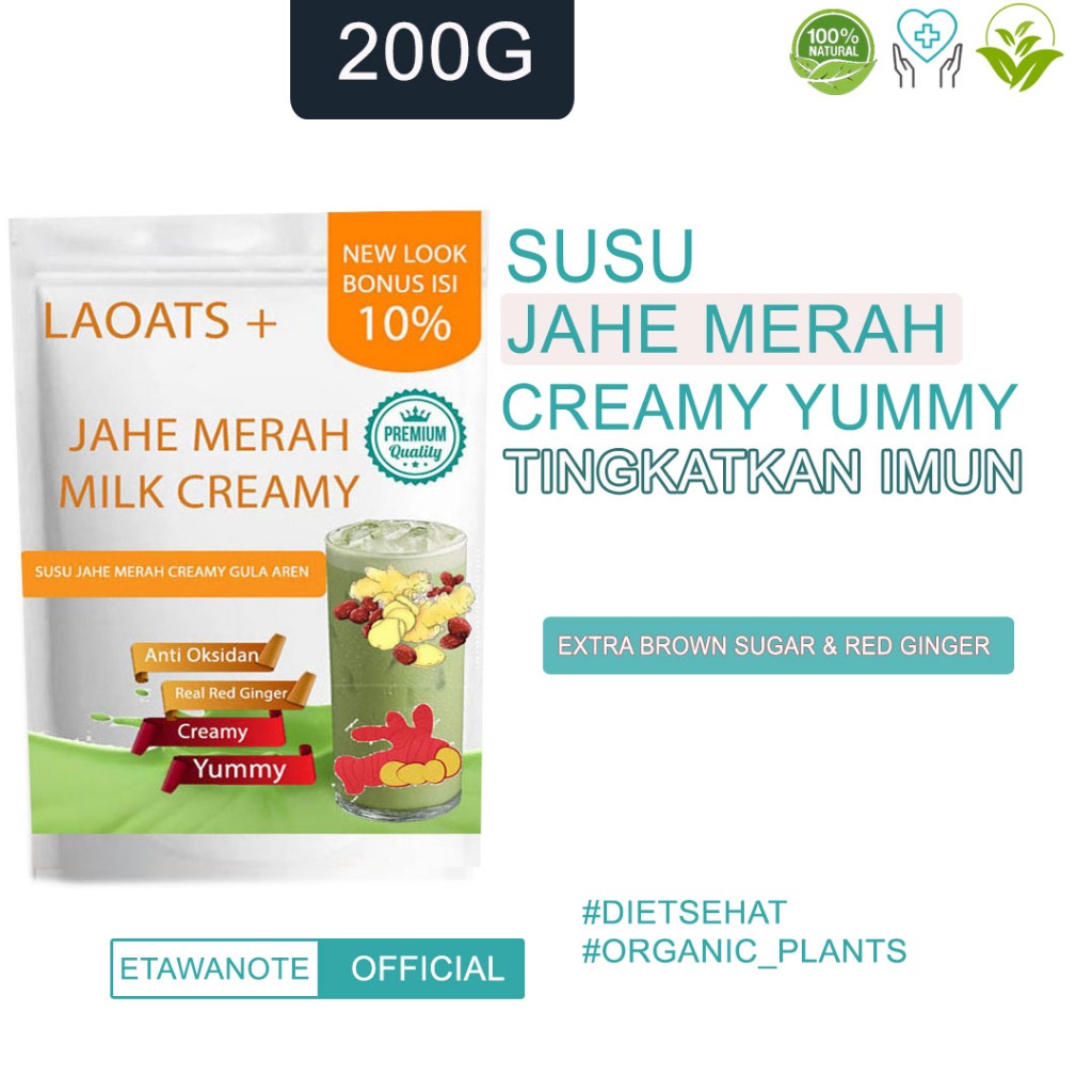 

Jahe Merah Bubuk Minuman Diet Gula Aren Penurun Berat Badan Pelangsing Badan Laoats