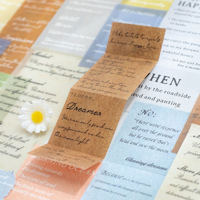 

[HARU] Letter To You Series Deco Paper Vintage Paper Decor Journal Diary Scrapbook