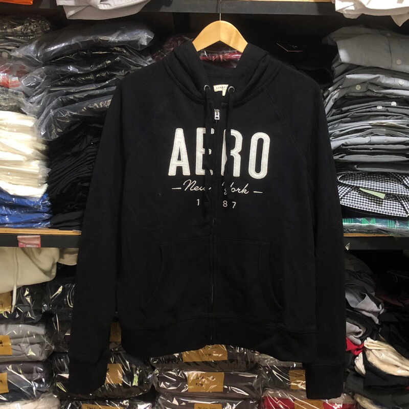 AEROPOSTALE NEW YORK FULL-ZIP HOODIE WOMEN