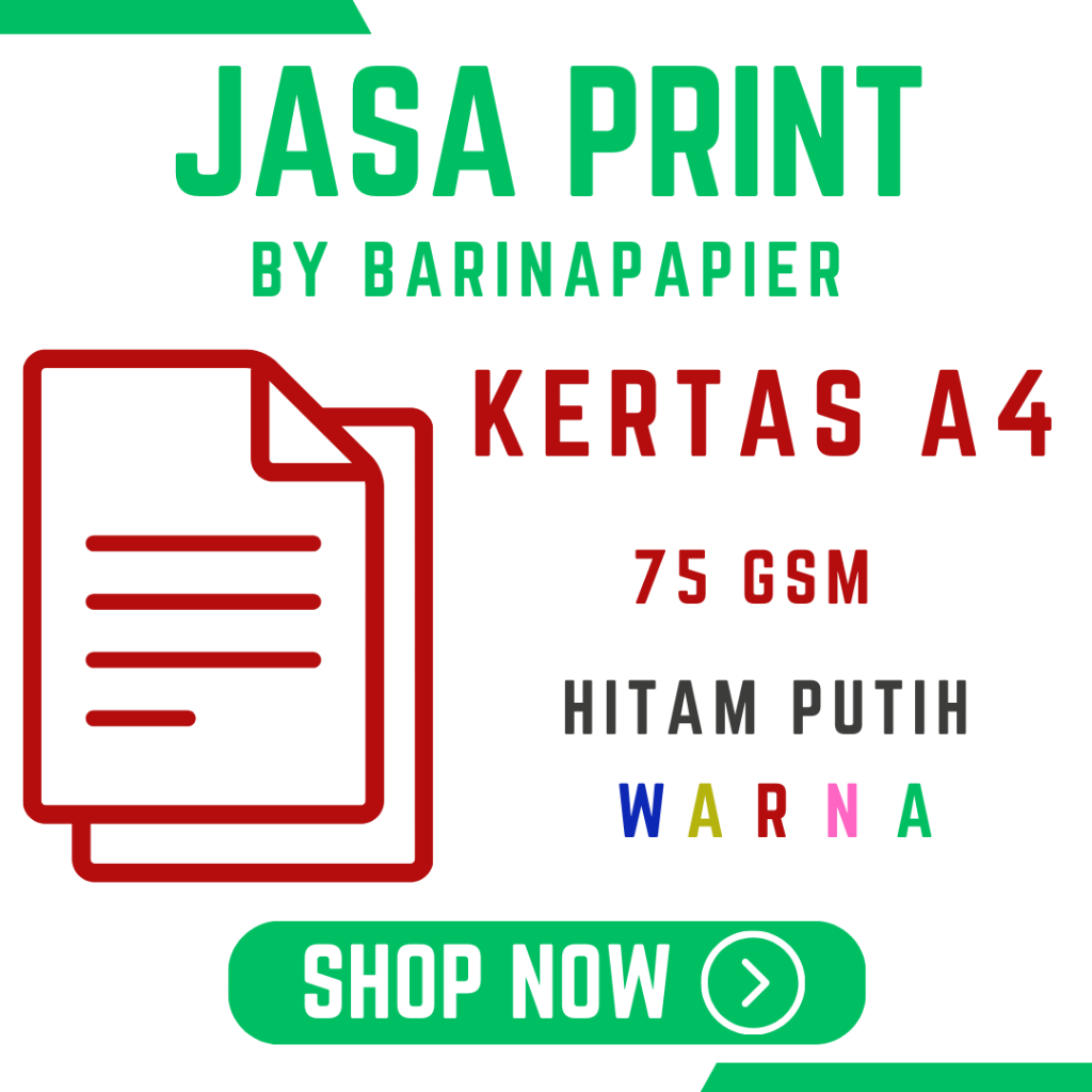 

PRINT/CETAK A4, DOKUMEN, SKRIPSI, MAKALAH