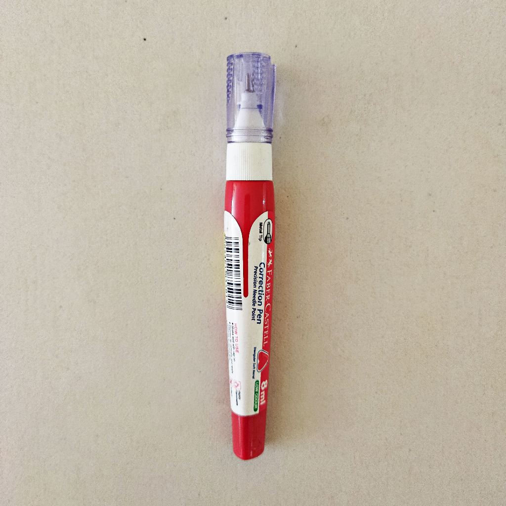 

ANNYEONG HASEYO GIFT SHOP | Correction Fluid Faber Castell 8ml | Cairan Koreksi Faber-Castell Penghapus Cair | Correction Pen | Tipe X | Tipex | Tip-Ex | Stipo Cair