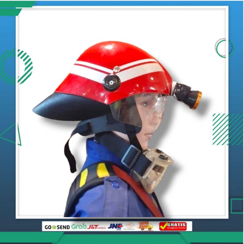 Helm Safety SCUBERT JHI /HELM SAFETY DAMKAR /HELM PEMADAM KEBAKARAN / HELM DAMKAR BERKUALITAS