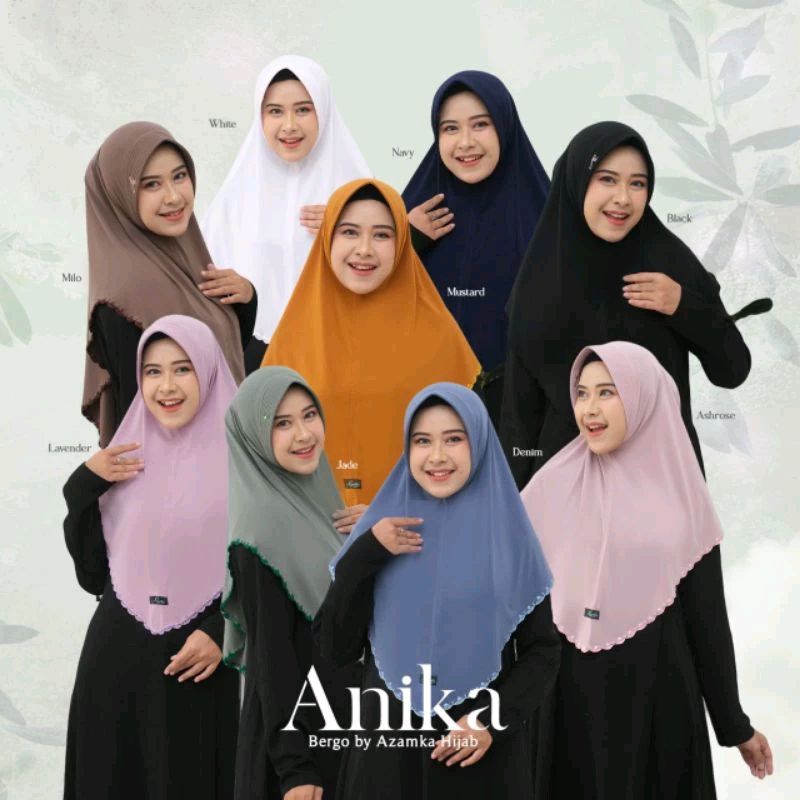 JILBAB BERGO ANIKA BY AZAMKA