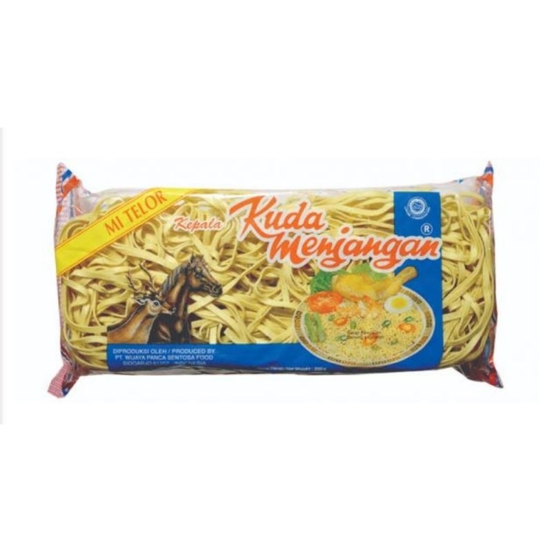 

MIE TELOR KEPALA KUDA MENJANGAN PIPIH/LEBAR