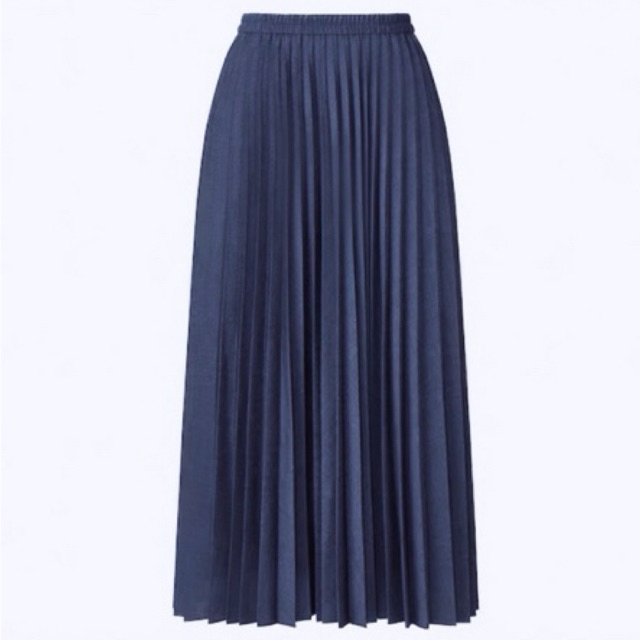 PRELOVED UNIQLO Cotton pleated skirt/ Uniqlo accordion pleated skirt/ uniqlo flare skirt/ uniqlo lin