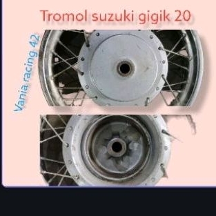 TROMOL BELAKANG SUZUKI SPIN 125 SKYDRIVE SKYWAVE AS BESAR GIGI 20  ORIGINAL MOTOR