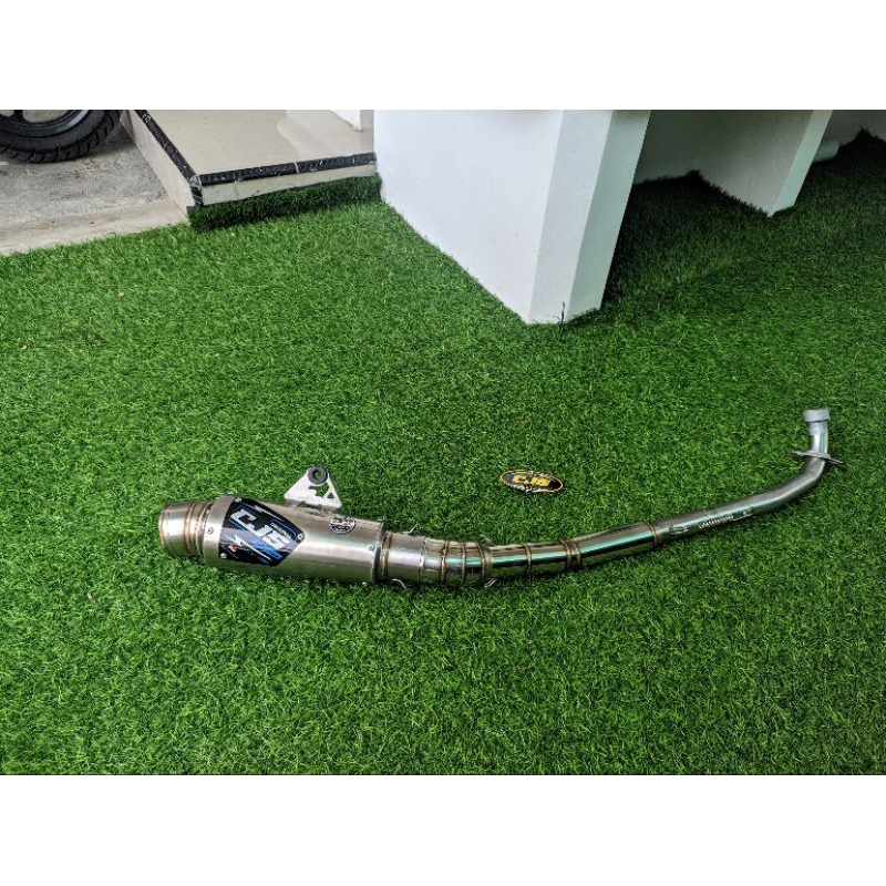 Knalpot CJS RACING EXHAUST Kompetisi 20cm Astrea grand Supra Vega Jupiter all bebek