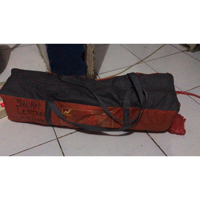 Tenda Second tendaki borneo kapasitas 4 orang