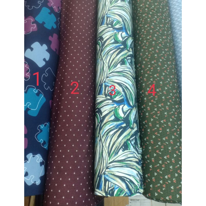HARGA PROMO/BAHAN KEMAJA/BAHAN-GAMIS /BAHAN BLOUSE/KAIN KATUN/KATUN LINEN BUNGA/BAHAN LINEN IMPORT/