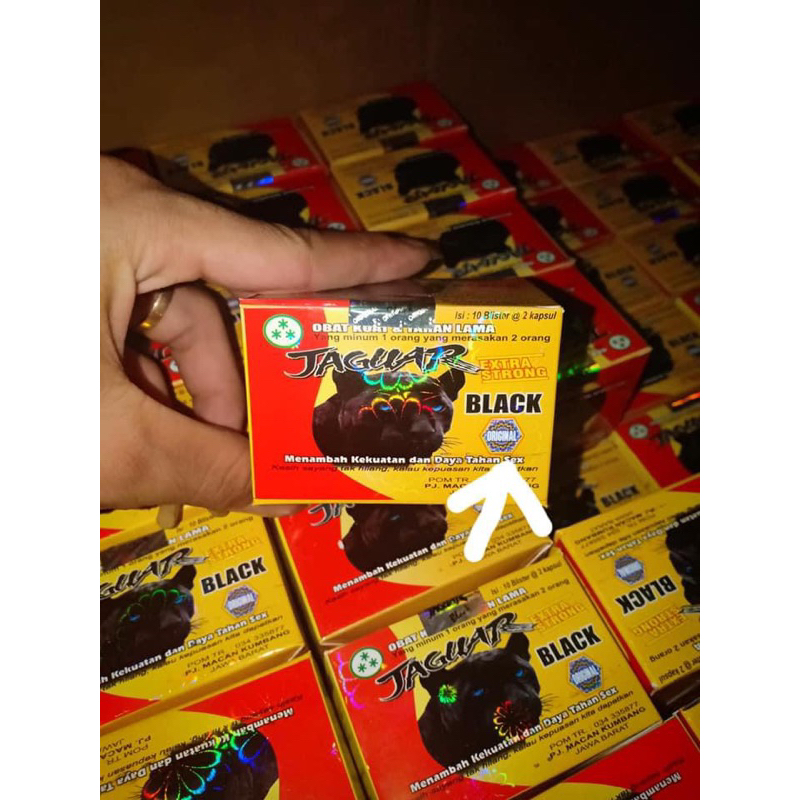 Jaguar black kapsul