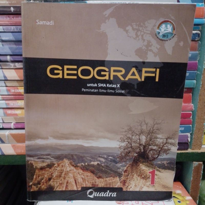 Buku Geografi kelas 1-10-X sma quadra