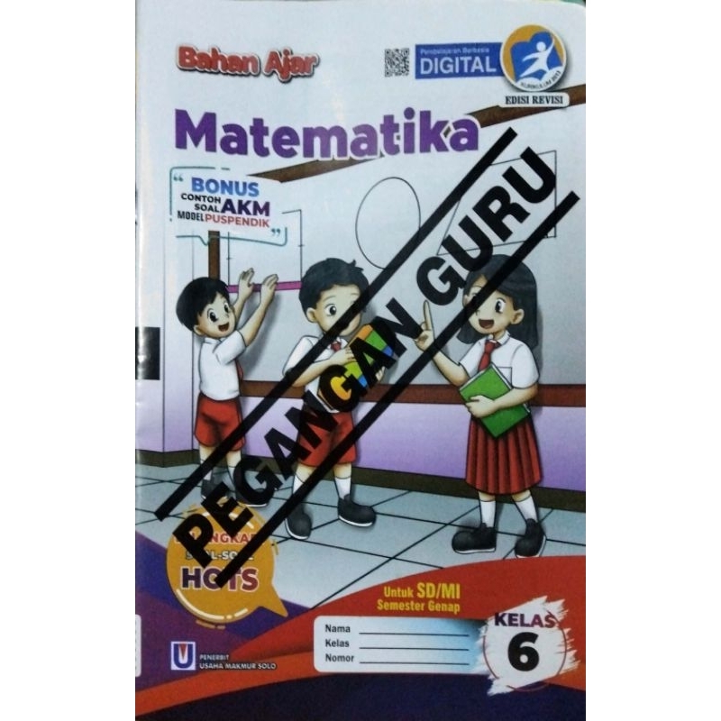 SEMESTER 2 (2024) - PEGANGAN GURU LKS Sang Juara MATEMATIKA Kelas 6 SD/Mi