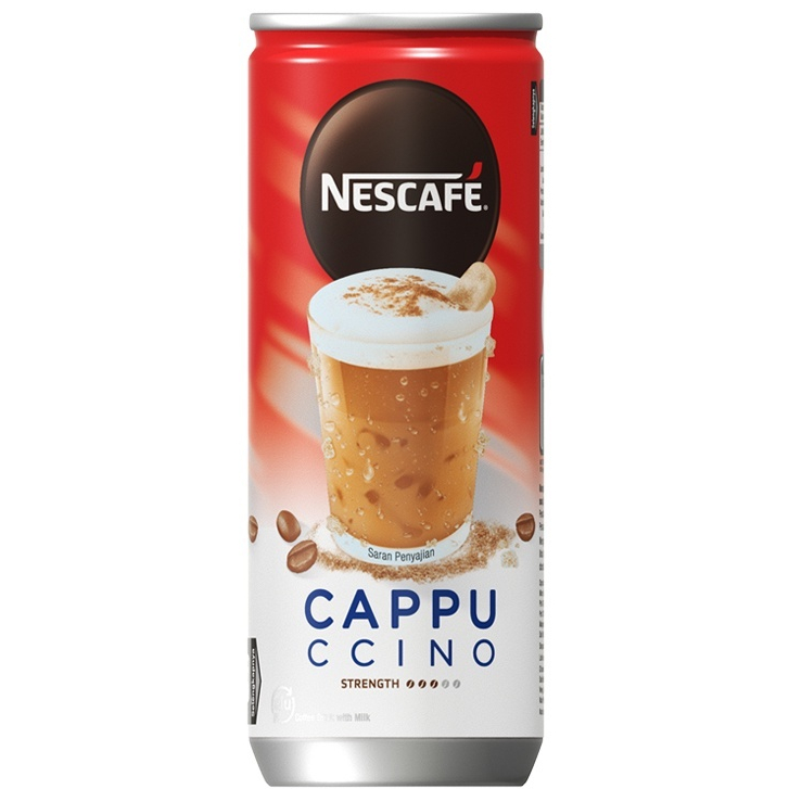 

NESCAFE Kopi Minuman Kaleng Rasa Cappuccino Can 220ml