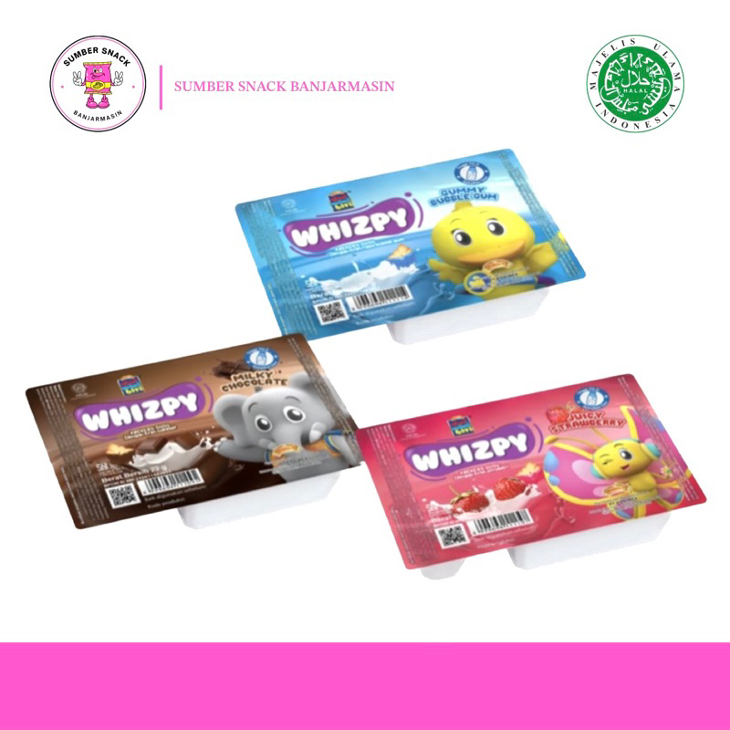 

Tini Wini Biti Whizpy Krekers Susu (3 Varian Rasa) (22g)