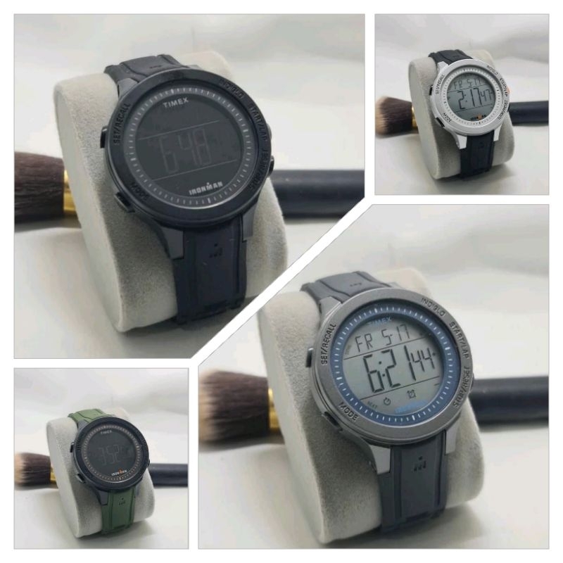 (COD) NC120 JAM TANGAN PRIA TIMEX DIGITAL /JAM TANGAN RUBBER DIGITAL FREE BOX TIMEX