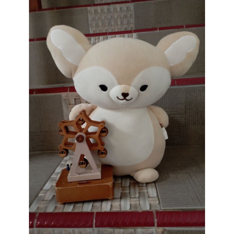 preloved boneka fox/rubah,miniso, miniso life