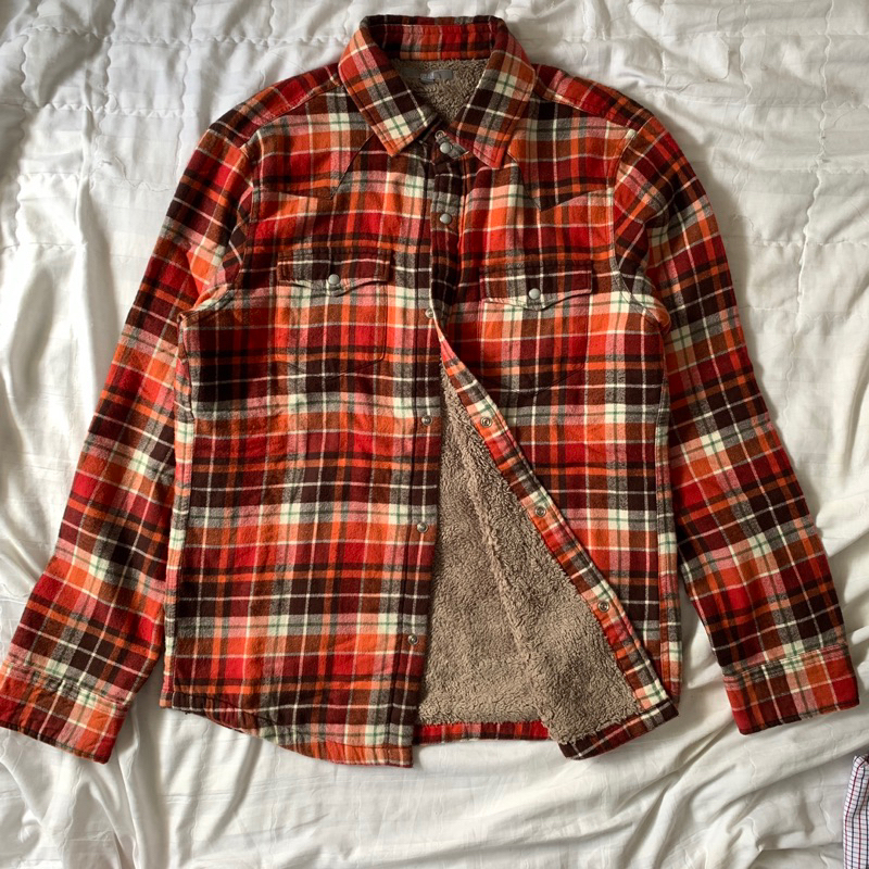 UNIQLO FLANNEL SHERPA