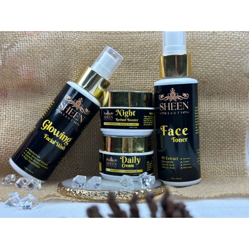 SHEEN BEAUTY SKINCARE BPOM PAKET BOOSTER BASIC