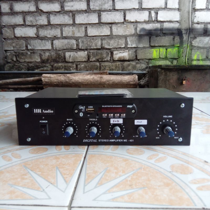 power Amplifer rakitan 400watt safari