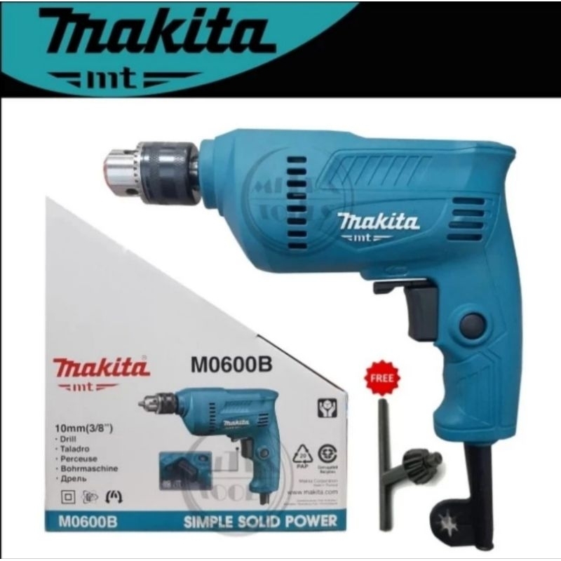 mesin bor tangan 10mm MT 60 Maktec