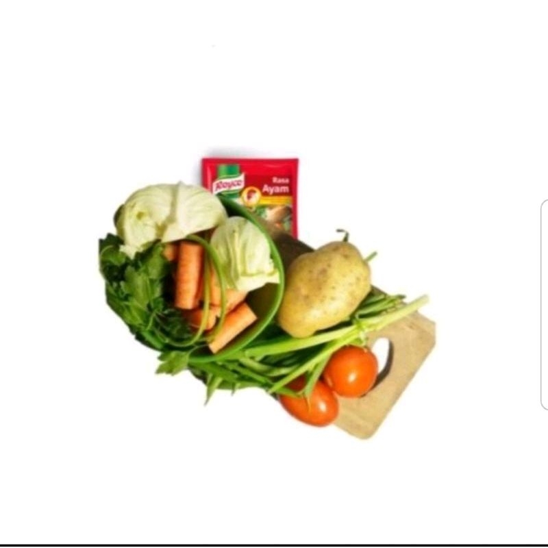 

PAKET SAYUR SOP SEGAR DENGAN BUMBU RACIK SAYUR SOP