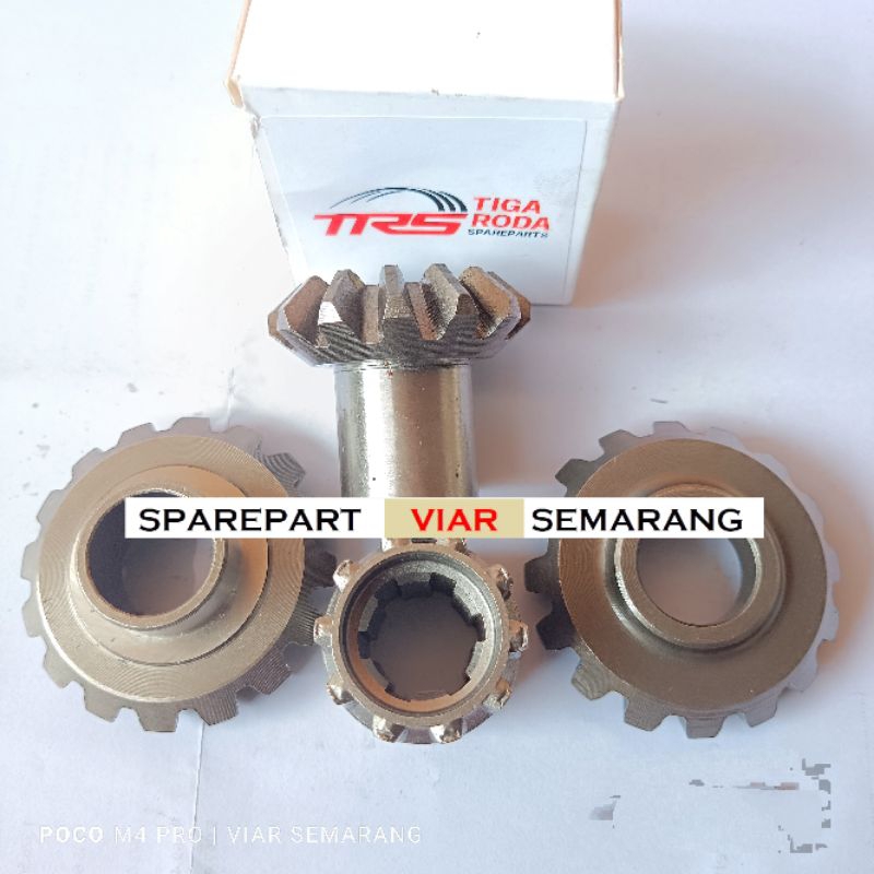 Gigi gearbox viar maju mundur 150 200 cc gear girbox viar roda 3