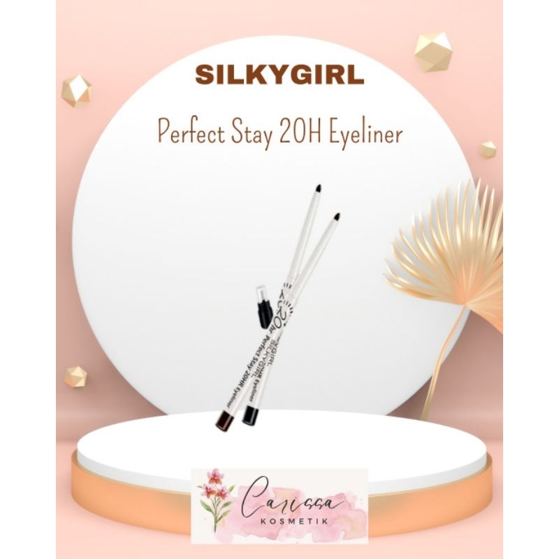SILKYGIRL PERFECT STAY 20H EYELINER - eyeliner putar - eyeliner matic - eyeliner waterproof