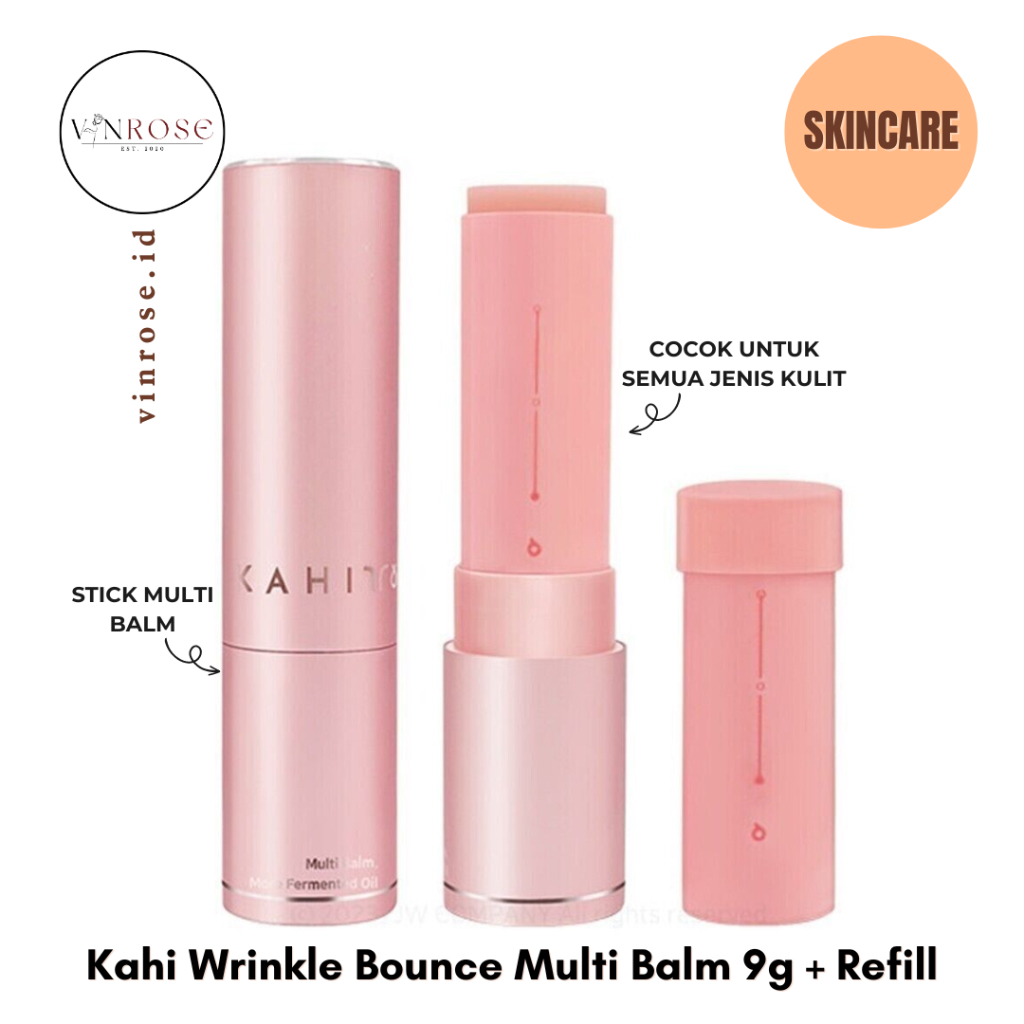 [Refill Set] Kahi Wrinkle Bounce Multi Balm 9g+Refill Korea Skincare