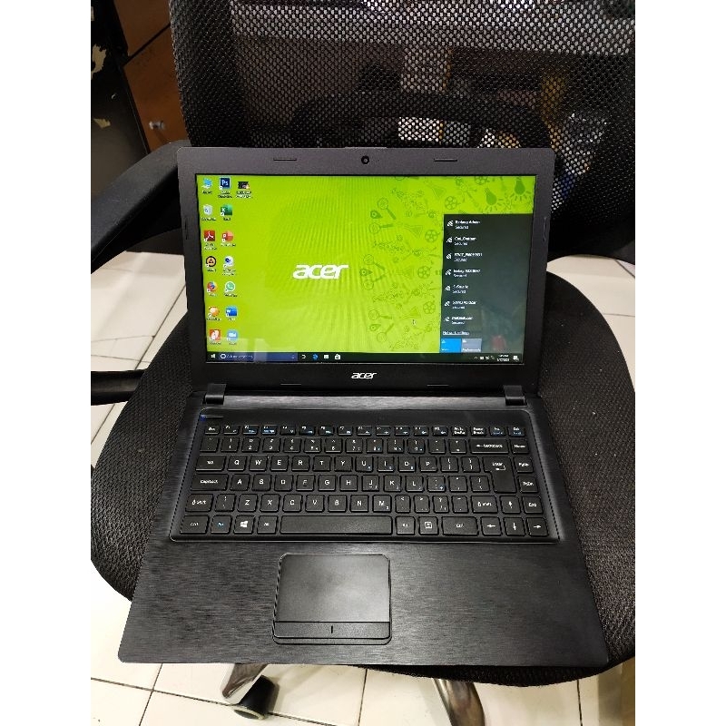 Promo termurah laptop Acer 1jtan 14inch Hardisk 500GB ada kamera Zoom kuliah kerja sekolahan siap pa