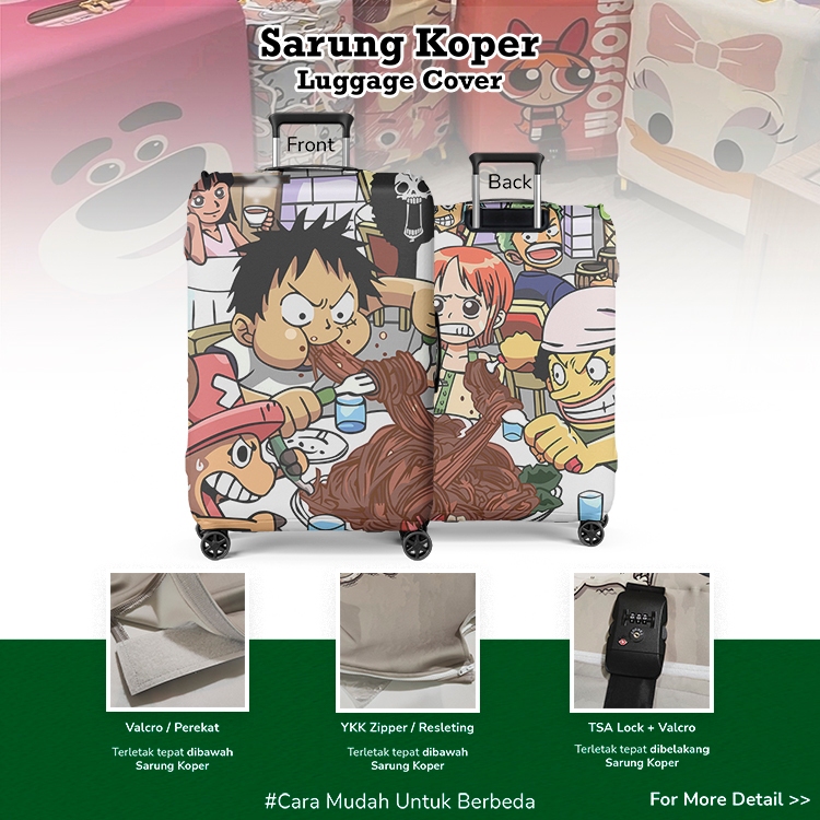 Luffy, Chopper, Nami One Piece 002 - Sarung Koper / Pelindung Koper