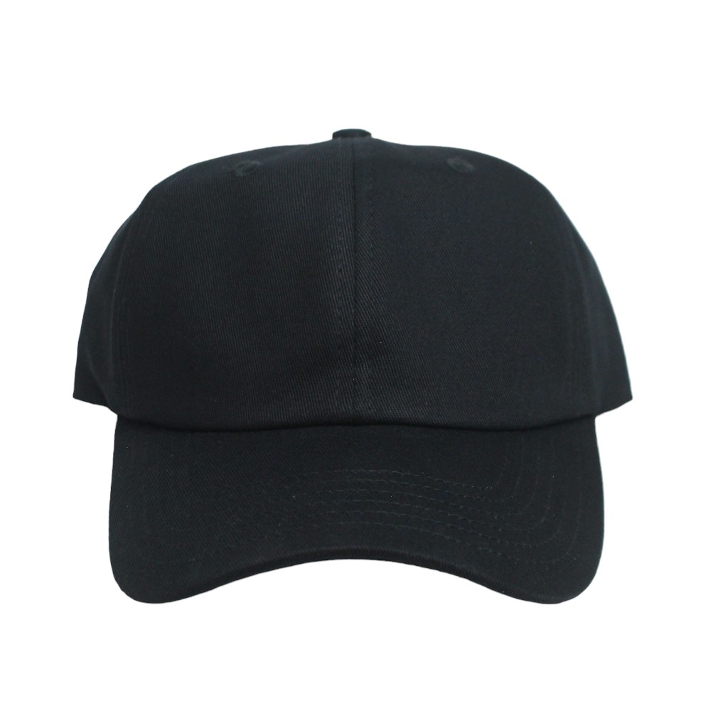 Believe Topi Polo Caps Hitam Polos