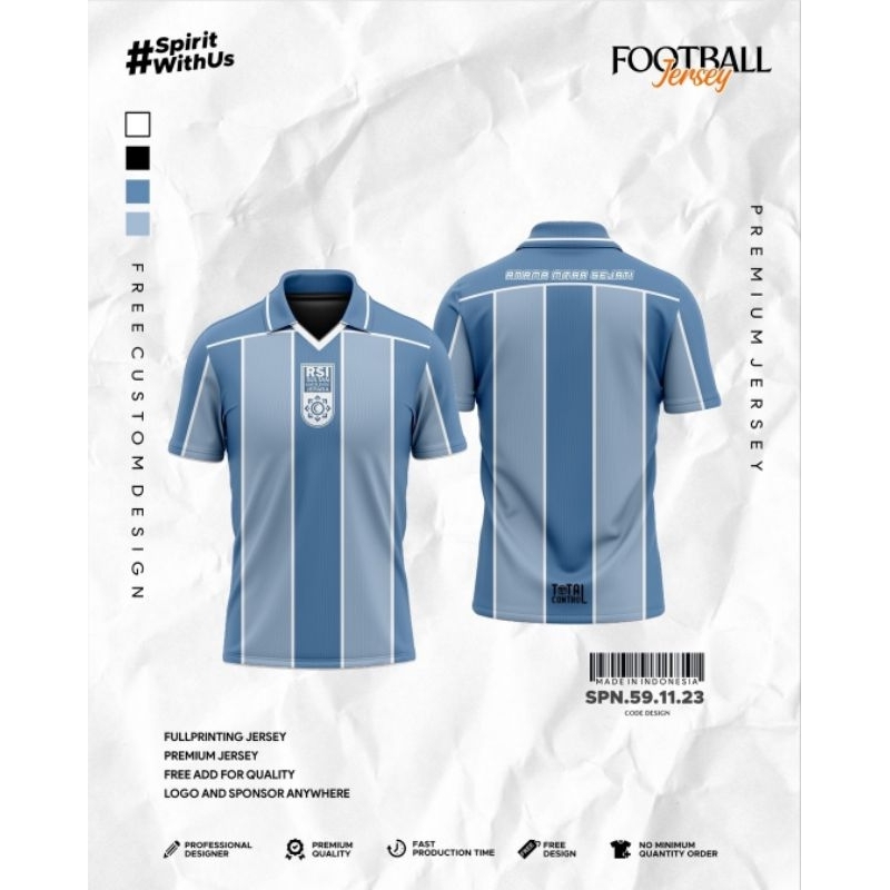 Atasan Jersey Fullprint | Free Desain
