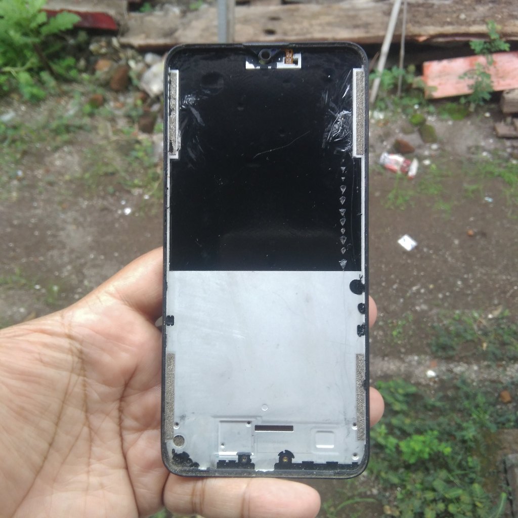 Tatakan LCD Original Xiaomi Redmi 8 Frame Bezel Xiaomi Redmi 8 Olive Tulang LCD Redmi 8 Tulang Tenga