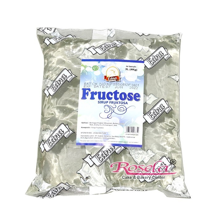 

EDNA Fructose 3 liter (4 Kg) - Sirup Fruktosa