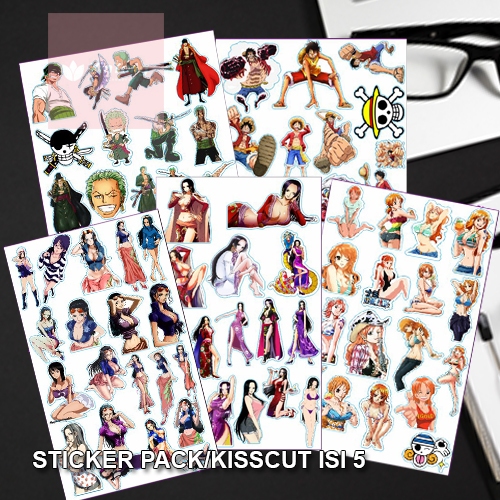 

JUAL STIKER PACK ONE PIECE ISI 5 LEMBAR TERMURAH - LUFFY ZORRO NAMI NICO ROBIN BOA HANCOCK