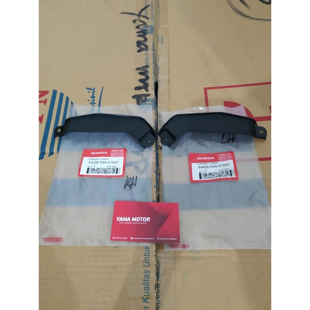 GARNISH KECIL DUDUKAN VARIO 150'18 KIRI 64430-K59-A70ZC