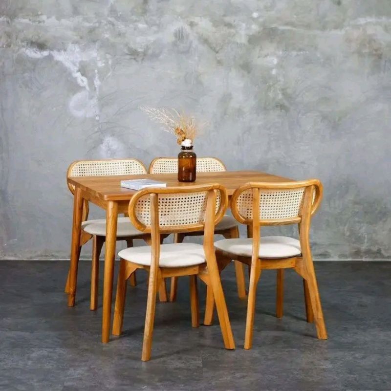 meja cafe jati Jepara meja makan retro jati meja cafe retro meja makan jati