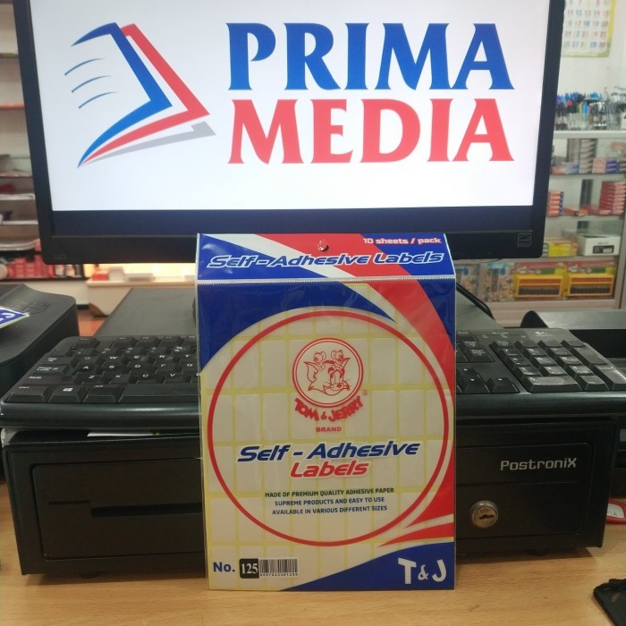 

Stiker Label Nama / Sticker Label Harga No.125 Tom & Jerry